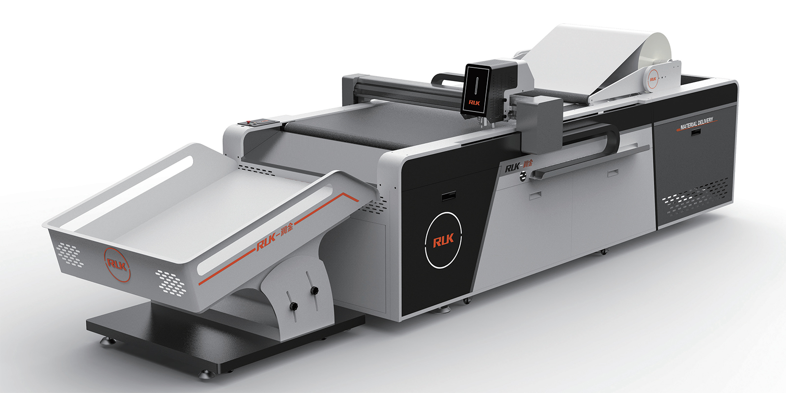 MKC-0806L 自動ステッカーラベル紙デジタル印刷および型抜き機
